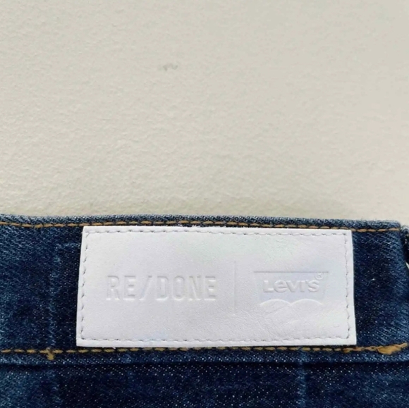 SOLD LEVI'S X Re/Done High Rise Stovepipe - Picture 7 of 10